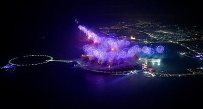 RAK now holds the record for the ‘longest chain of fireworks’ achieved just before countdown, as well as the 'longest straight line of fireworks’.