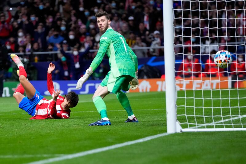 RIGHT WING Joao Felix (Atletico Madrid) - The 22-year-old with the massive, €120m price tag led Atletico’s forward line in the absence of Luis Suarez and Antoine Griezmann from the starting line-up. He alarmed Manchester United from the word go. His flying, stretching headed goal was outstanding. AP Photo
