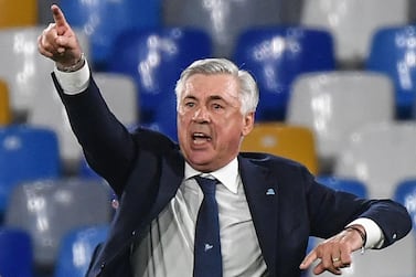 Carlo Ancelotti has won league titles in Italy, England, Spain, Germany and France during his managerial career. AFP
