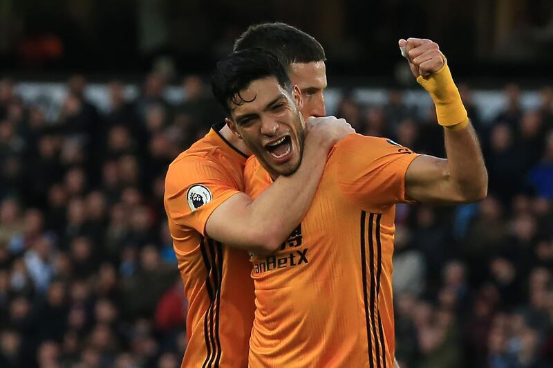 Wolverhampton Wanderers' Mexican striker Raul Jimenez was on target in a 2-1 away win against Bournemouth. AFP