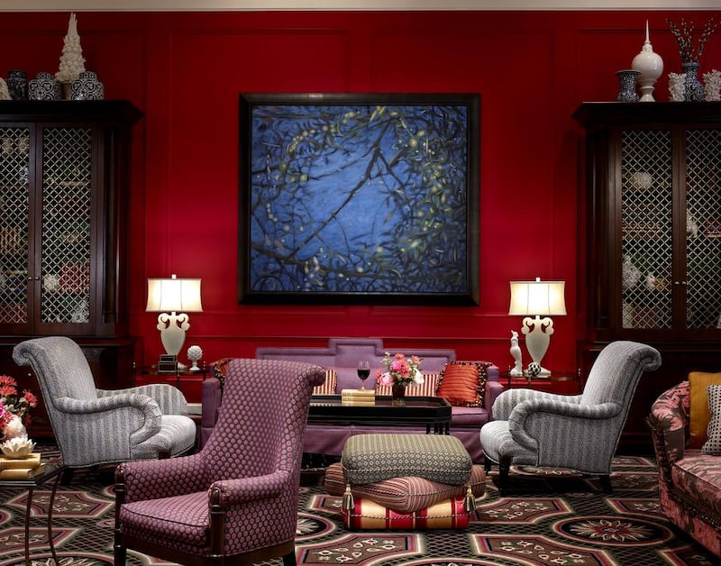 The lobby at Hotel Monaco Portland. Courtesy Kimpton Hotels