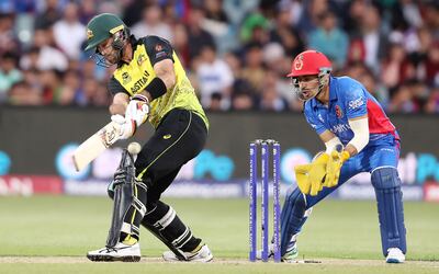 Glenn Maxwell's fifty helped Australia defeat Afghanistan in the T20 World Cup on Friday. Getty