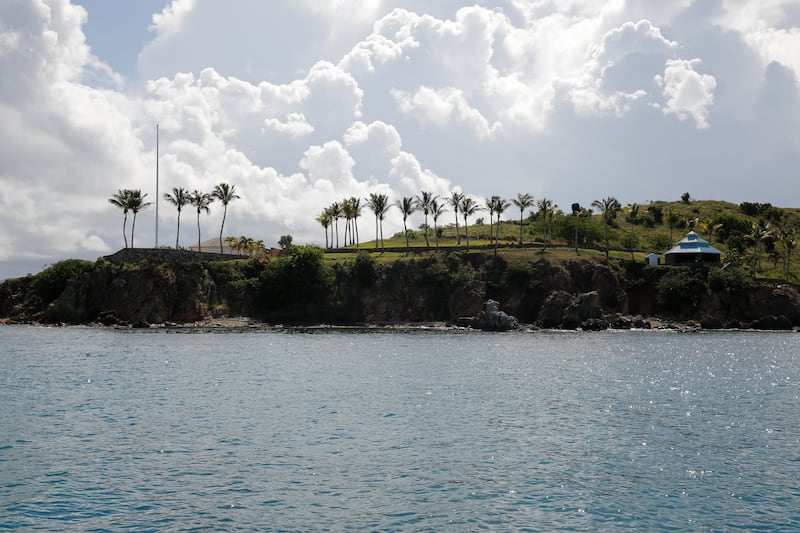 Epstein's former island is only accessible by boat