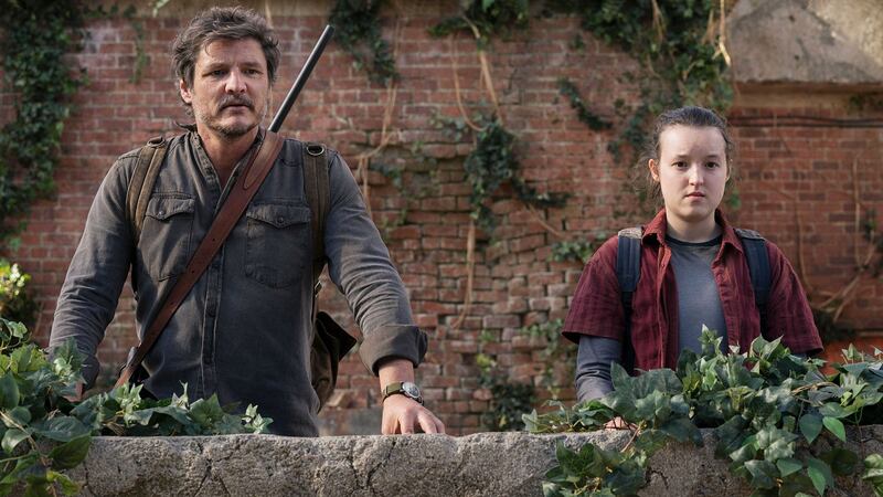 Pedro Pascal and Bella Ramsey in The Last of Us. Photo: HBO