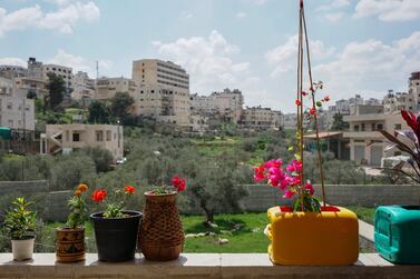 Looking out from Habibi Hostel in Bethlehem, Palestine. Courtesy Habibi Hostel