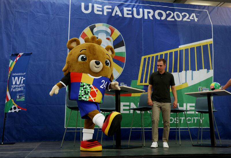 The Euro 2024 mascot does not have a name yet. Reuters