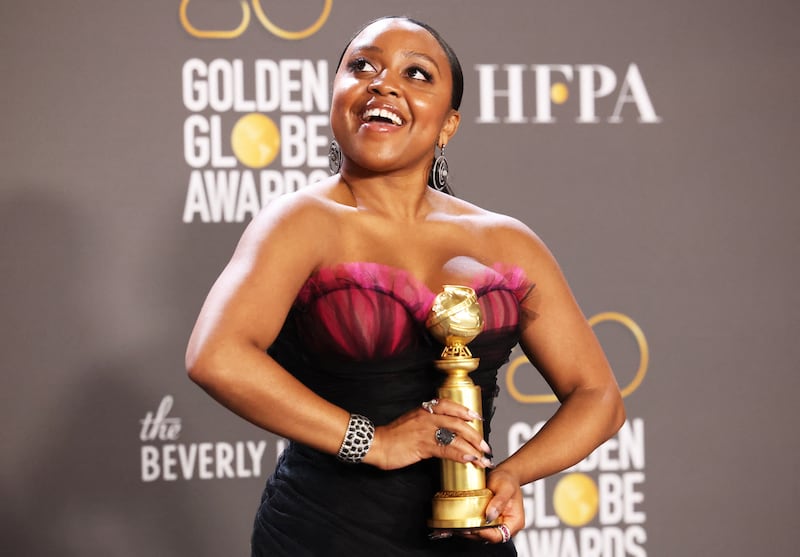 Quinta Brunson: Best Actress in a TV Series (Comedy) for 'Abbott Elementary'. Reuters