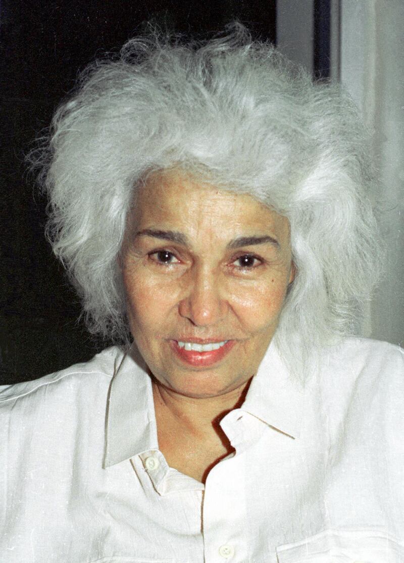(FILES) -- File picture from the 1990s shows Egypt's most prominent feminist, Nawal al-Saadawi. Saadawi announced in Cairo 08 December 2004 that she will present her candidature for Egypt's upcoming presidential elections next year. AFP P HOTO/MOHAMMED AL-SEHITI (Photo by MOHAMMED AL-SEHITI / AFP)