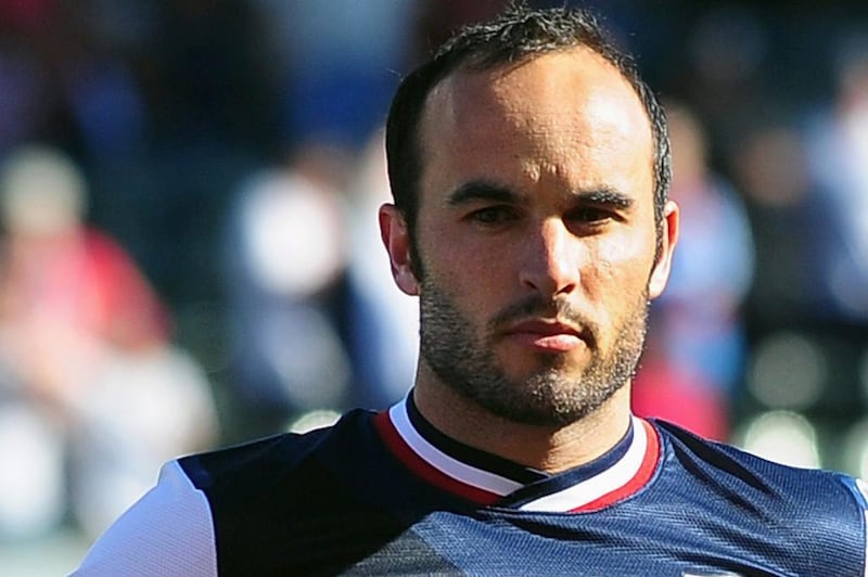 Landon Donovan was left out of the US squad for the 2014 World Cup by coach Jurgen Klinsmann. Frederic J Brown / AFP