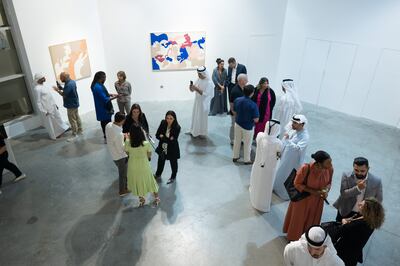 Emirati artist Noor Al Suwaidi's new solo show is at the Jossa by Alserkal gallery in Dubai. Photo: Cedric Ribeiro / Noor Al Suwaidi