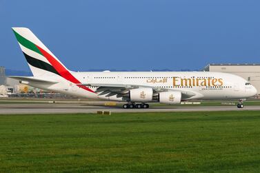 Emirates has opened bookings for flights from Dubai to London, Paris, Frankfurt, Zurich and Brussels with one-way economy fares priced at Dh2,500. Courtesy Emirates 