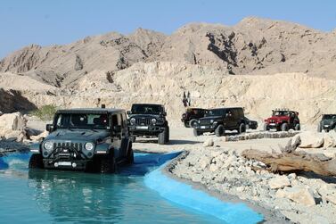 The UAE's first off-road and adventure park is opening in Sharjah on Saturday, February 5. Courtesy XQuarry