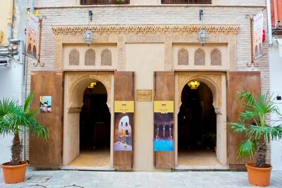 FK5JRE Hammam al Andalus, Arabian bath-house, Malaga, Andalucia, Spain. PE Forsberg / Alamy Stock Photo