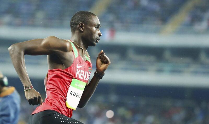 David Rudisha of Kenya. Lucy Nicholson / Reuters / August 15, 2016 