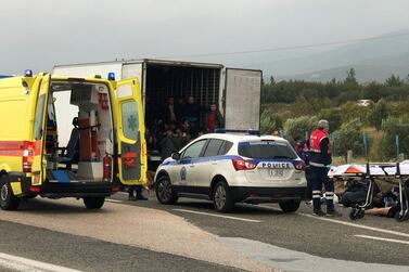 There have been several incidents in recent weeks of migrants being found in lorries around Europe. Reuters