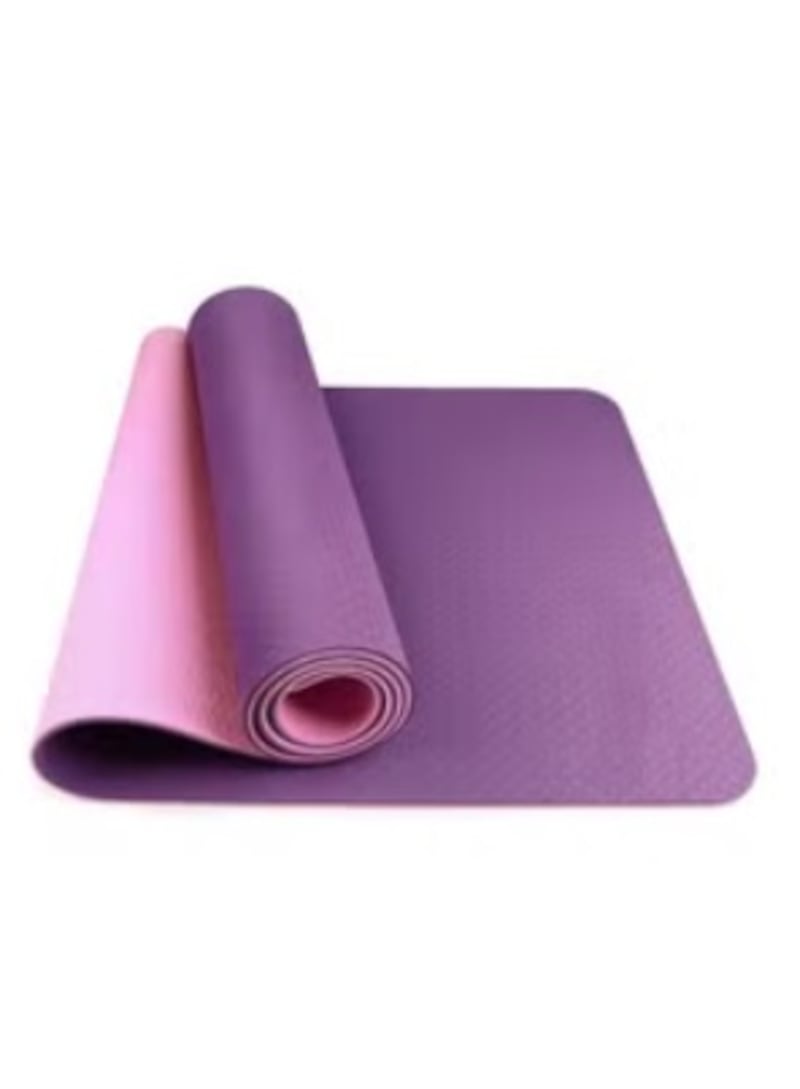 An option for beginners, the reasonably priced MahMir yoga mat features reversible colours and comes with a carrying bag; Dh96.95 from www.noon.com. Photo: MahMir