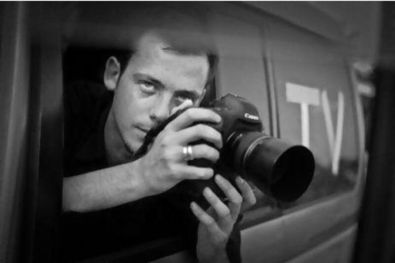 The French photographer Remi Ochlik who died on February 22, 2012 in Homs, Syria. Corentin Fohlen / AP Photo
