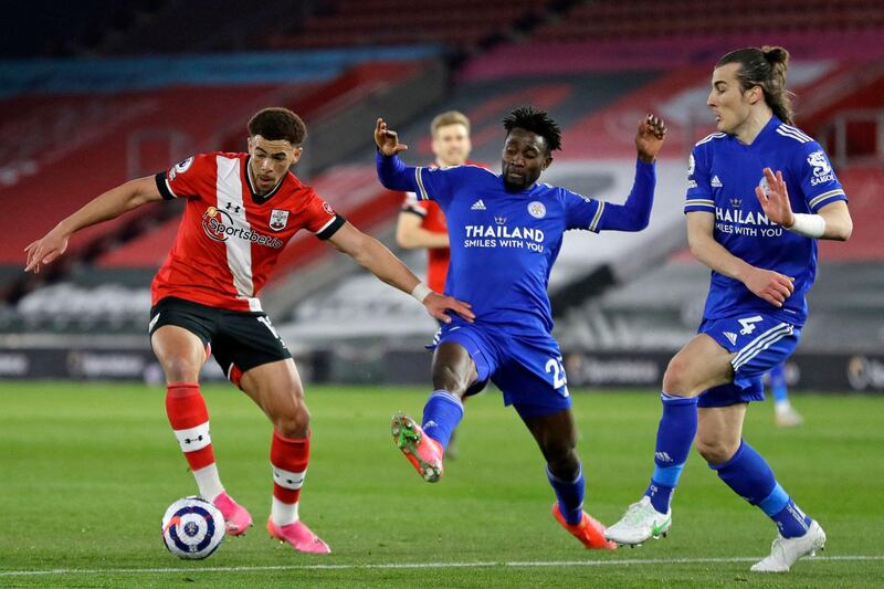 Wilfred Ndidi - 6, Did well to win the ball back for his side and did the simple things well on the ball for the majority of the game. Missed the target from a good chance near the end. AFP