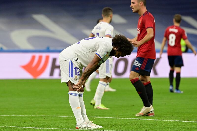 Real Madrid's Brazilian defender Marcelo. AFP