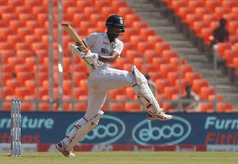 India's Washington Sundar missed out on a deserved century. Reuters