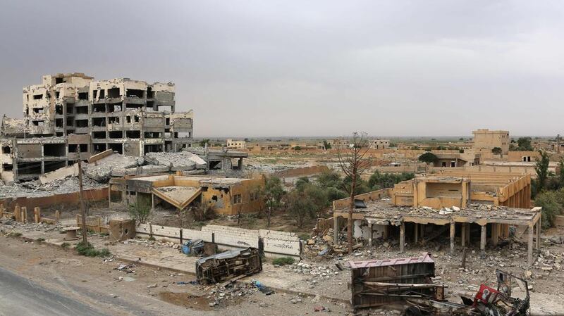 On Friday, ISIL was dealt twin blows in Deir Ezzor in eastern Syria and Al Qaim in western Iraq.  AFP