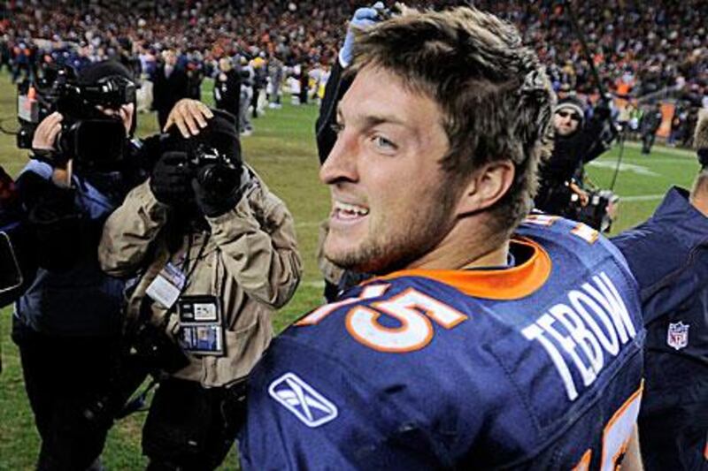 Tim Tebow joins Mark Sanchez who has been declared the No 1 quarterback in the team.