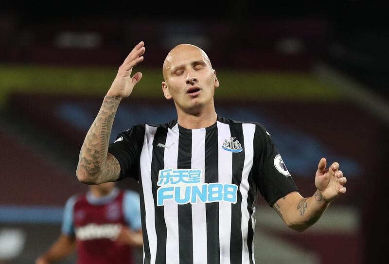 Jonjo Shelvey - 7: Usual range of quality passing and dangerous crosses from the midfielder. Reuters