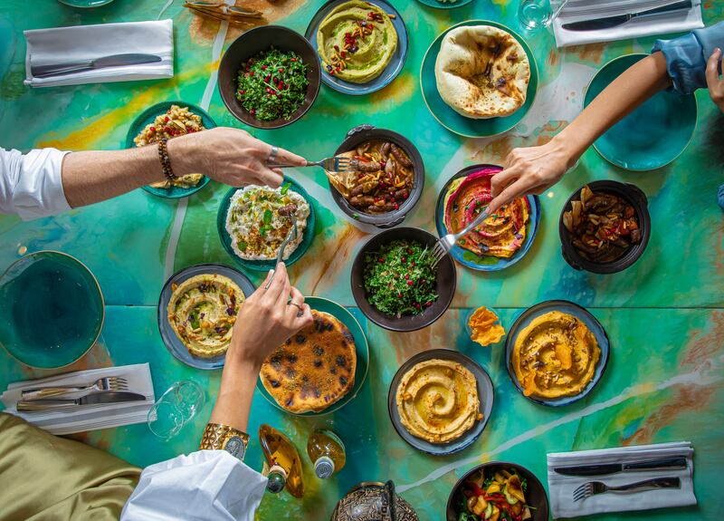 The iftar has a small plate and low-waste ethos.