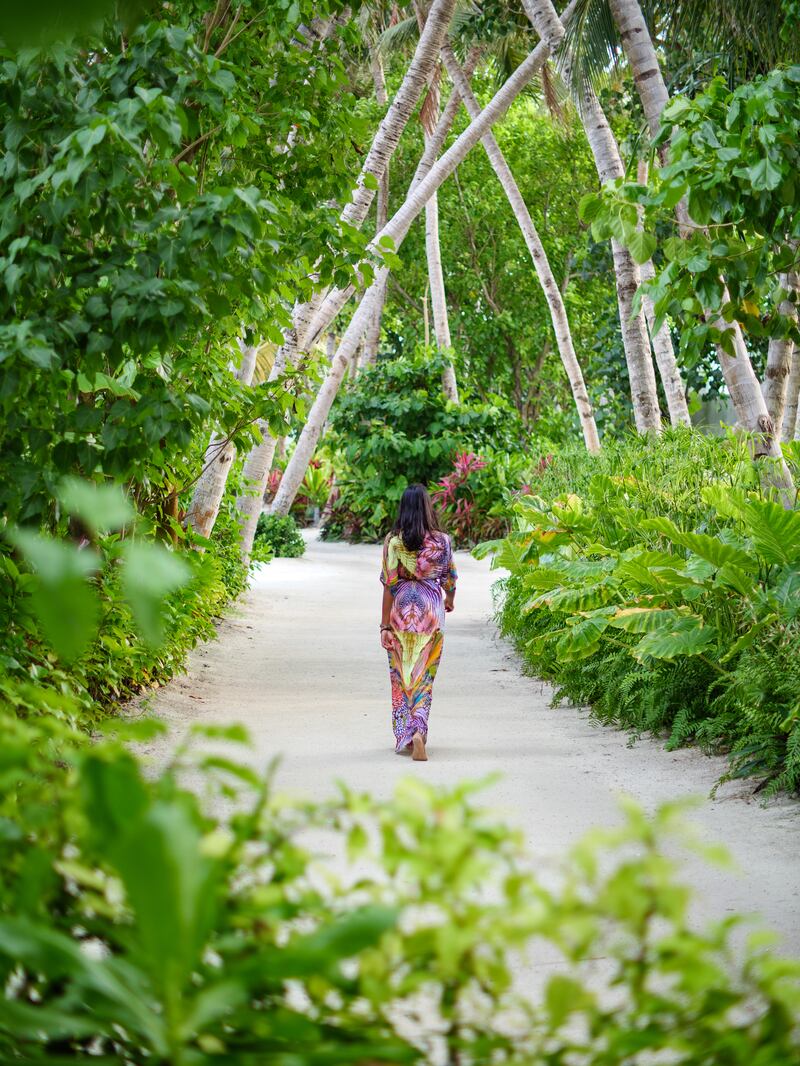 Guests at Jumeirah Maldives can get to know the island more via unique experiences such as coconut oil making and tree planting sessions