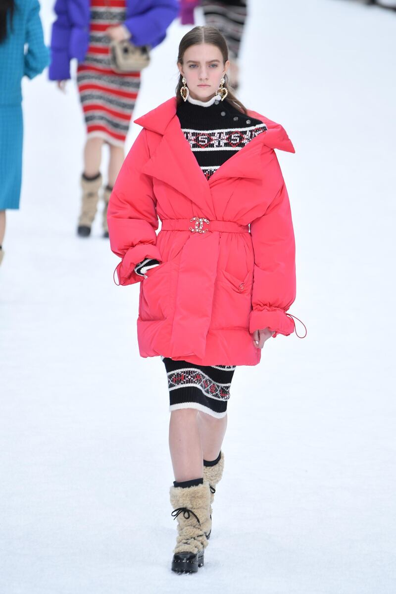 Karl Lagerfeld's last collection for Chanel Fall/Winter 2019/20 women's collection at Paris Fashion Week. Photo: Getty