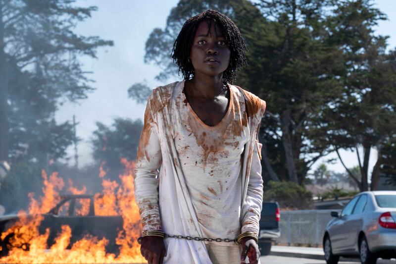 Lupita Nyong’o as Adelaide Wilson in "Us," written, produced and directed by Jordan Peele. Courtesy Universal Pictures