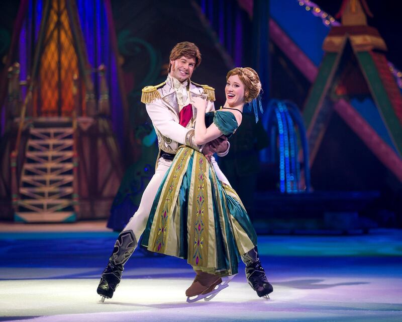 The musical show will bring 'Frozen' to life on ice for the first time. Disney