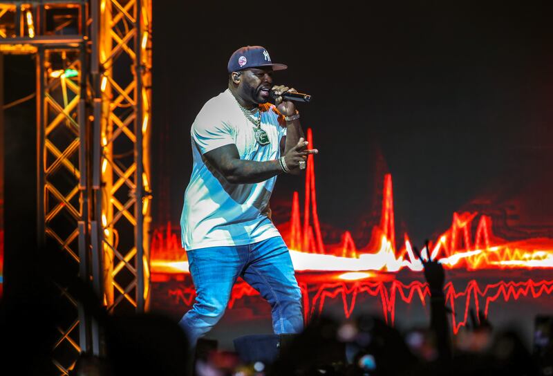 Fans who attended the show said it was clear how much fun 50 Cent was was having on stage. 