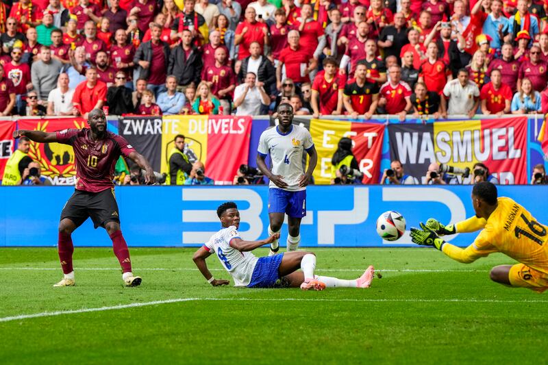 Has been frustrating, goalless tournament for big striker due to his own poor finishing and VAR interventions. No sniff of goal until 70th minute here when Maignan saved his powerfully hit strike. AP