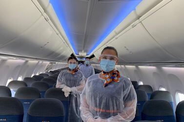 Flydubai is preparing to welcome passengers back with enhanced hygeine and safery measures in place. Courtesy Flydubai