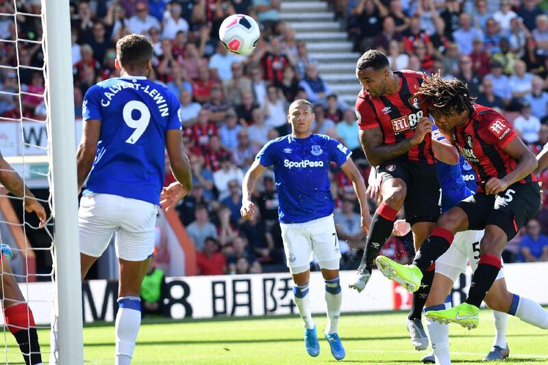 Southampton v Bournemouth, Friday, 11pm (UAE): Callum Wilson proved once again last week that he is one of the Premier League's most productive strikers. His brace against Everton took him to three goals for the season with as many assists. Expect him to increase at least one of those statistics in the match against Southampton. PREDICTION: Southampton 1, Bournemouth 1. AFP