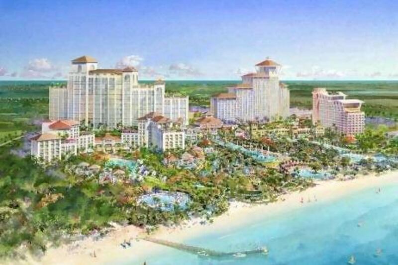 The Baha Mar resort will open in the Bahamas in late 2014. PRNewsFoto