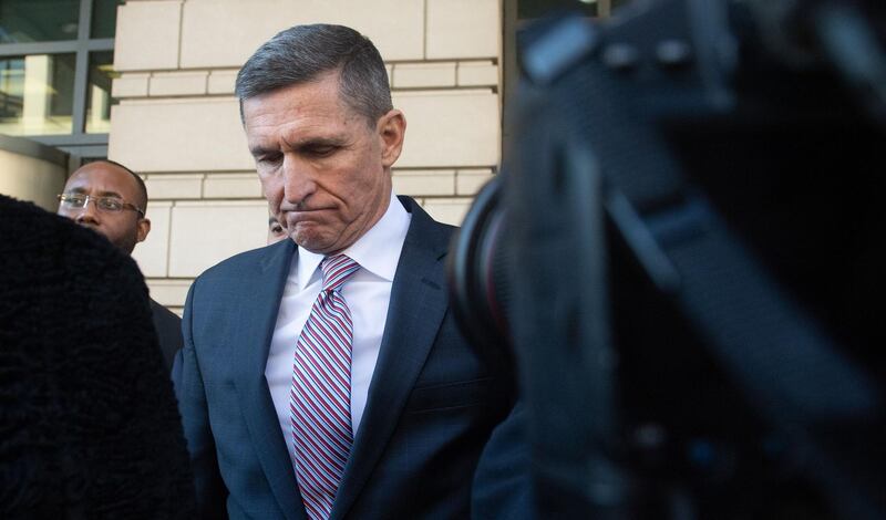 Michael Flynn
A former high ranking US general and short-lived National Security Advisor under President Donald Trump, Mr Flynn admitted to lying to the FBI during the investigation by Special Counsel Robert Mueller, which probed alleged collusion between Mr Trump’s 2016 election campaign and Russia. There are reports that Mr Trump may pardon him. AFP