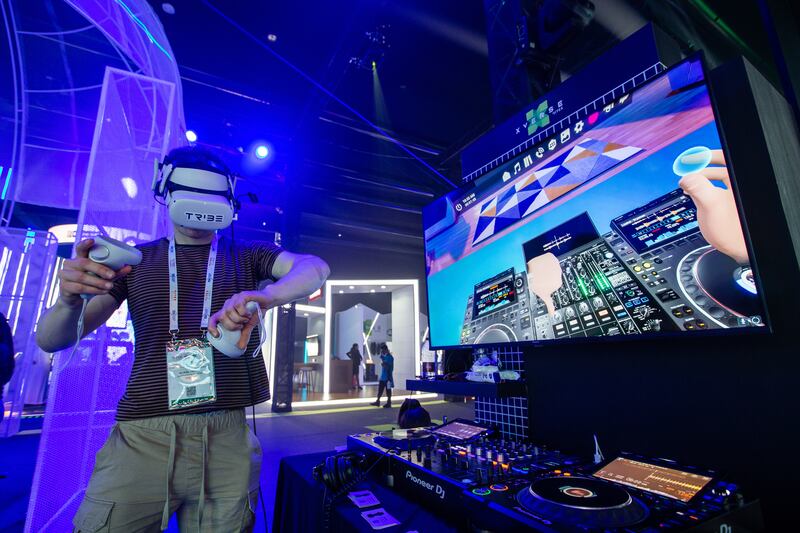 Turning deejaying into a virtual experience at Gitex.