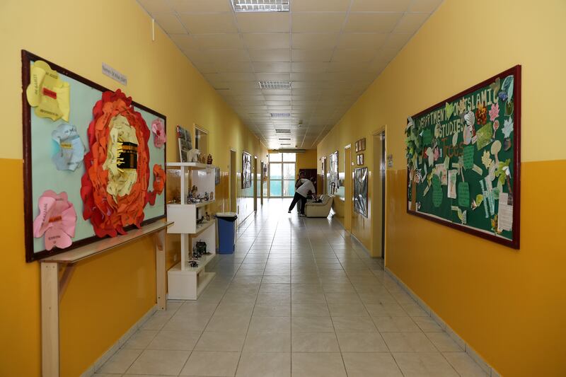 A view inside the Russian International school in Dubai