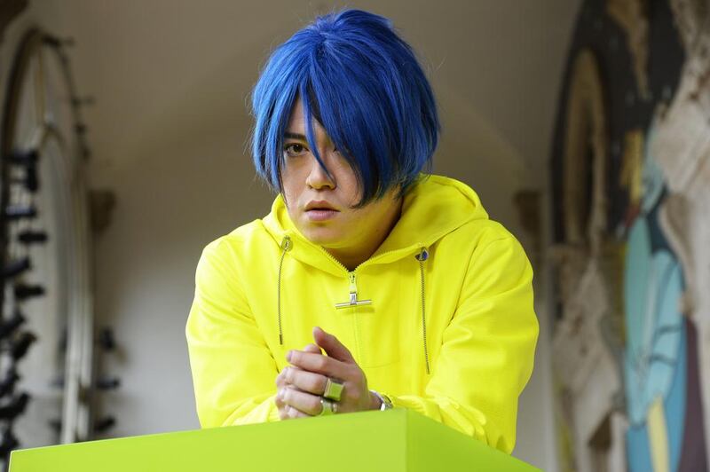 Keiichiro Shibuya at the Theatre du Chatelet in Paris. Bertrand Guay / AFP PHOTO 

