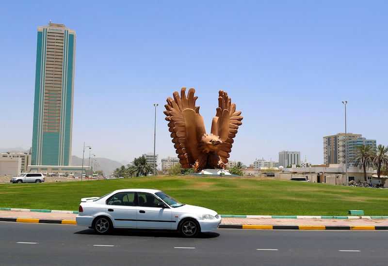Another quirky roundabout in Fujairah.