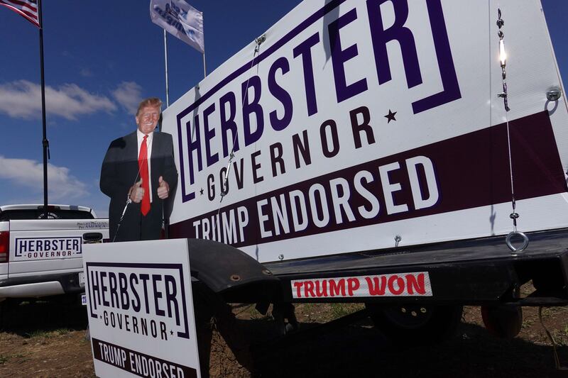 Former US president Donald Trump suffered his first primary defeat by proxy as Nebraska candidate Charles Herbster lost his Republican race. AFP