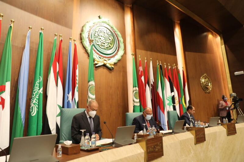 Arab foreign ministers discussed regional issues and reaffirmed their stance on two-state solution for ending the Palestinian-Israeli conflict.  EPA
