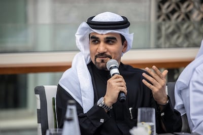 DUBAI UNITED ARAB EMIRATES. 18 NOVEMBER 2020. Candid Career Talk by Futures Abroad at the capital Club in DIFC. Hisham Algurg, CEO, Private Office of Sheikh Saeed Bin Ahmed Al Maktoum & SEED Group. (Photo: Antonie Robertson/The National) Journalist: Anam Rizvi. Section: National.
