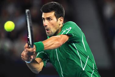 Novak Djokovic is the defending and seven-time Australian Open champion. EPA