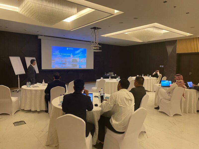 Radisson Blu staff undergo training in Dubai. A key aspect in helping ease the concerns of guests, hospitality experts said. Photo: Radisson Blu