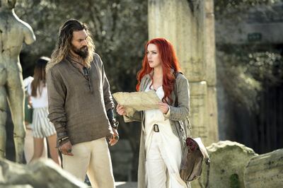 Elon Musk and Amber Heard's relationship didn't survive the long distance caused by her filming 'Aquaman' in Australia with Jason Momoa. Photo: Warner Bros. Pictures