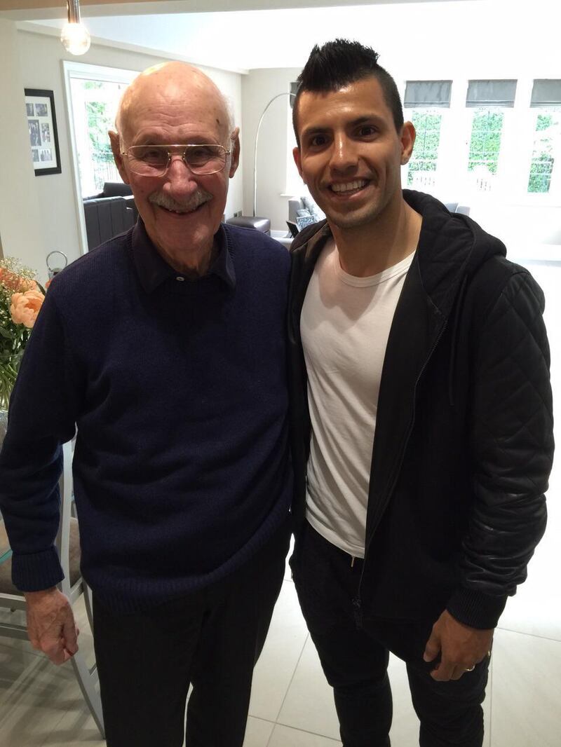 Sergio Aguero went to visit Geoffrey Rothband at his home in 2015