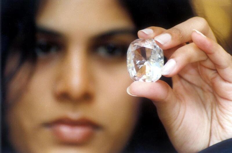 The Koh-i-Noor diamond. AFP Photo